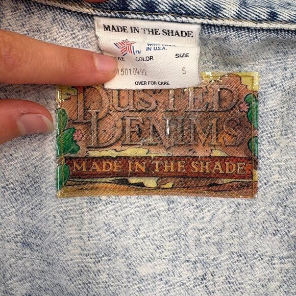 Decorated jean jacket - Picture 8 of 8